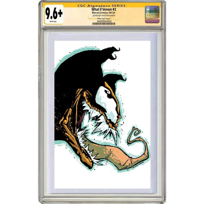 Eddie Brock Venom in 9.6+ CGC comic book collectible