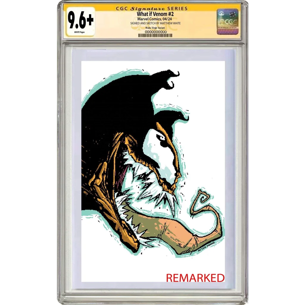 Eddie Brock Venom symbiote comic book cover collectible in action pose