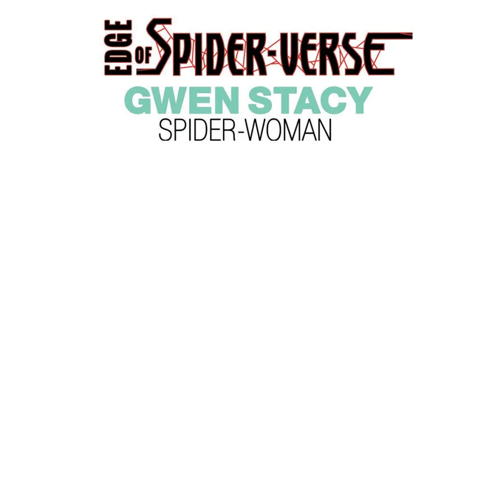 Gwen Stacy Spider-Woman comic book cover from Unknown Comics adventure