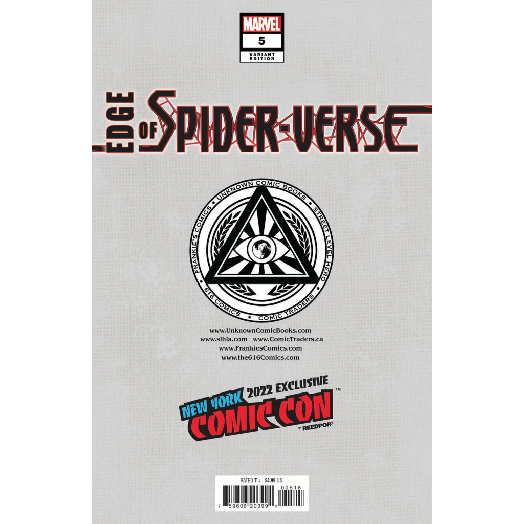 Spider Verse Epic Finale Comic Book Adventure with gray cover, perfect for fans