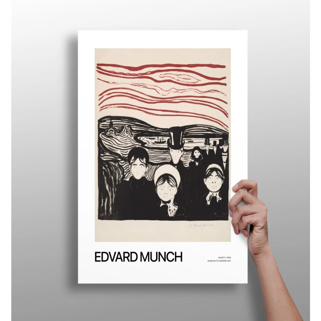 1903 Edvard Munch The Scream aluminum print for modern homes