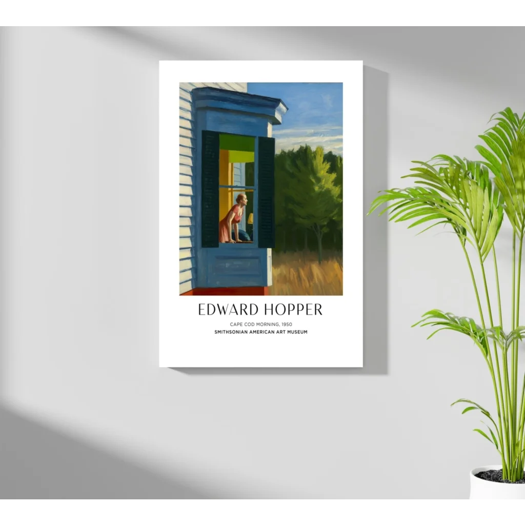 Insigne Aluminum Prints of Edward Hoppers Cape Cod Morning