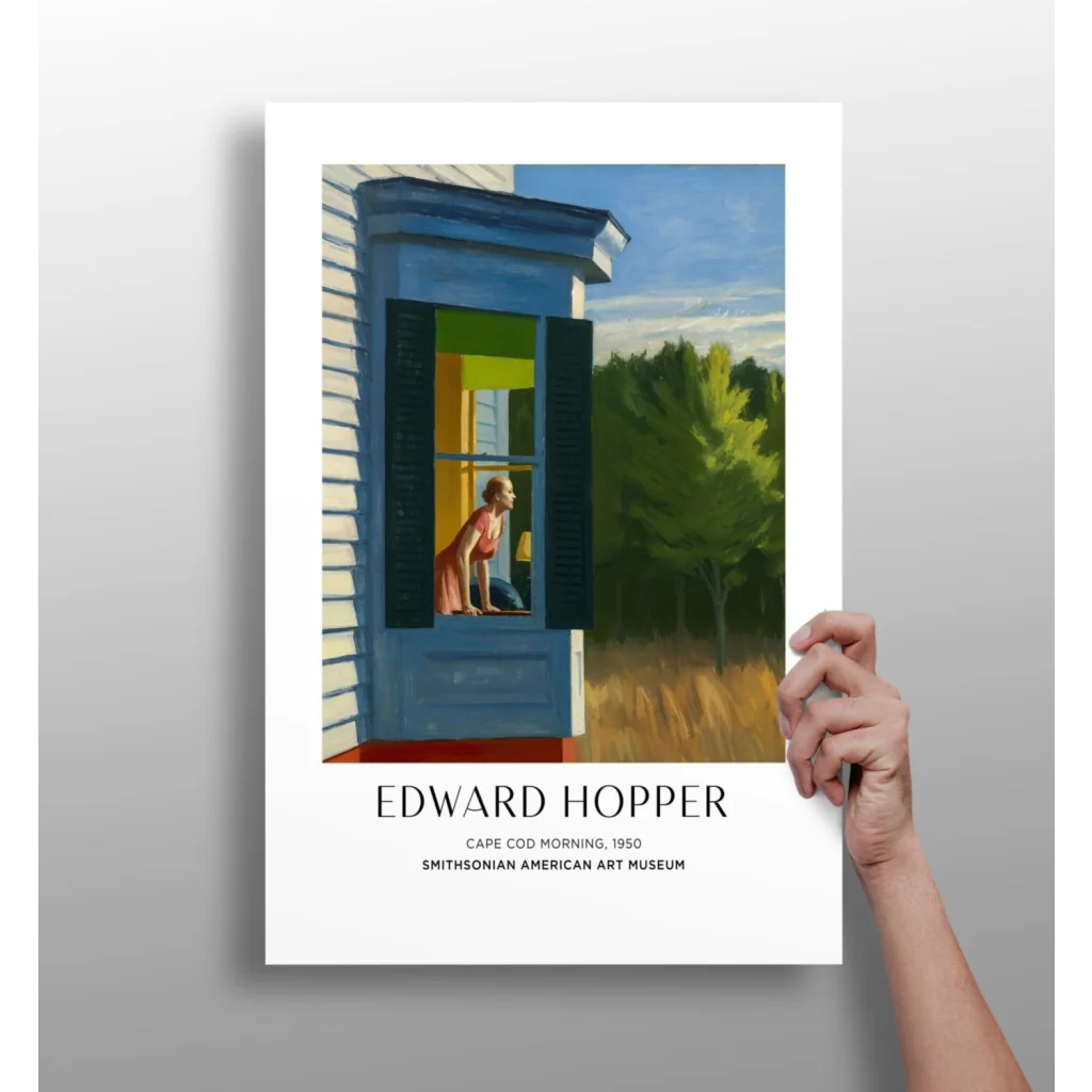 Insigne Aluminum Prints Cape Cod Morning by Edward Hopper | Insigneart USA | vintageantiquesgifts.com