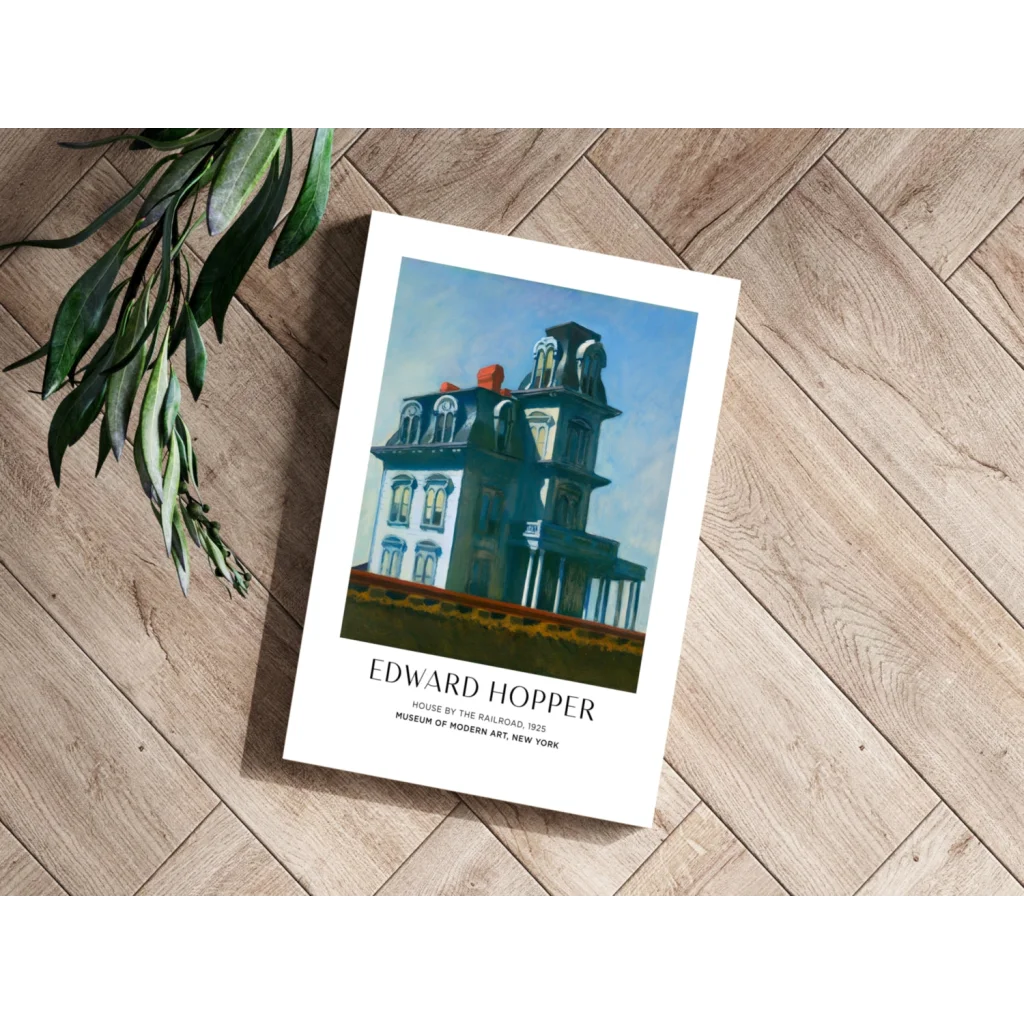 Edward Hopper House by the Railroad 20th-century art print