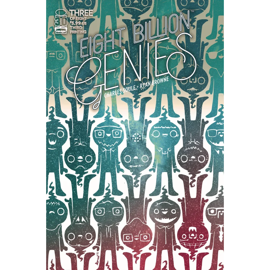 Eight Billion Genies #3 (of 8) 3rd Printing | Unknown Comics Exclusive | vintageantiquesgifts.com