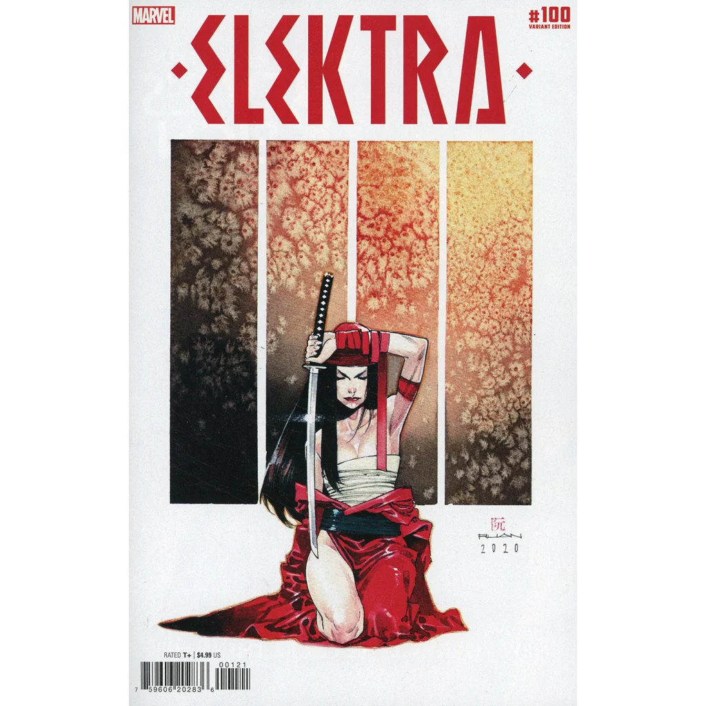 Elektra #100 Ruan Variant | Unknown Comics Exclusive | vintageantiquesgifts.com