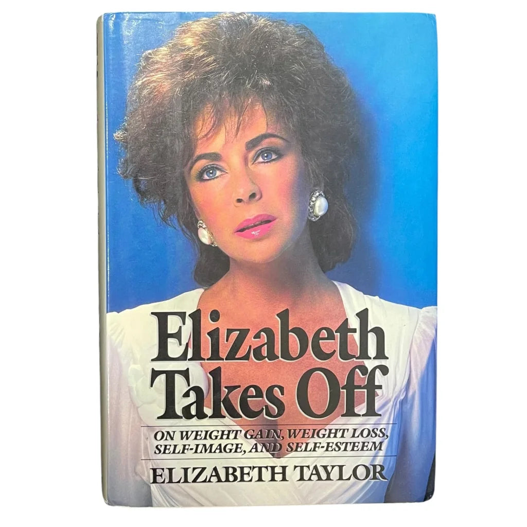 1980s Elizabeth Taylor autographed Takes Off book with JSA