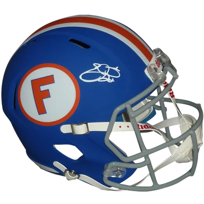 Emmitt Smith autographed Florida Gators blue alternate helmet