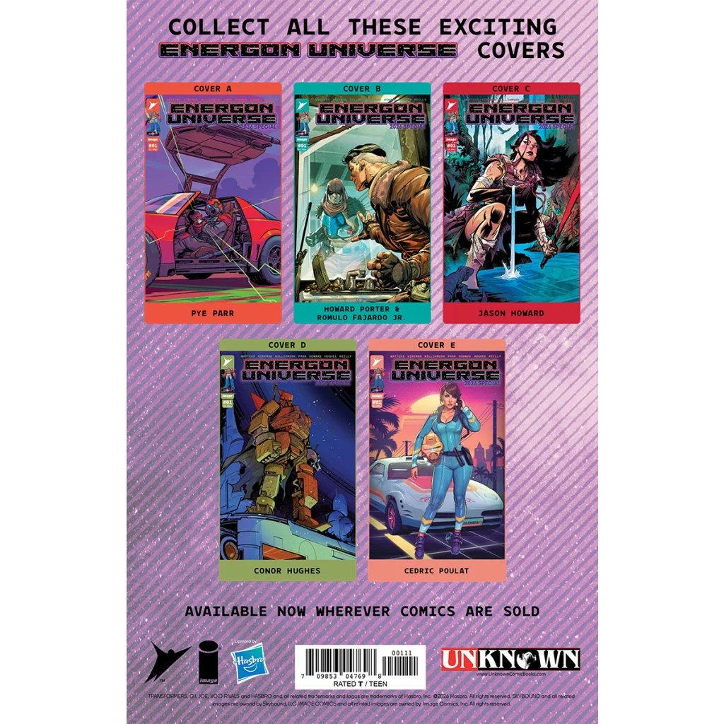 Energon Universe Special 2026 Ivan Tao Exclusive Virgin Var | Collectible US Comic Book Variant | vintageantiquesgifts.com