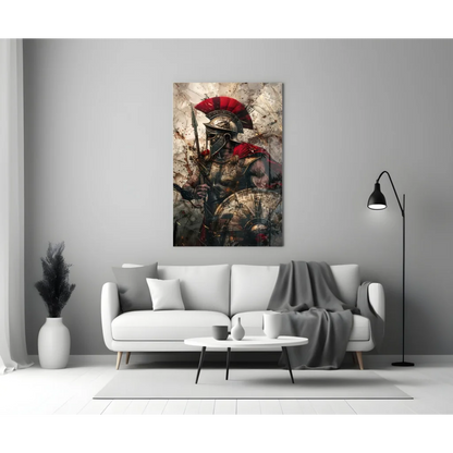 Epic Roman Warrior 24x36 Canvas Wall Art Battle Ready Print