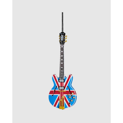 Epiphone Union Jack Sheraton mini guitar ornament by Axe Heaven®