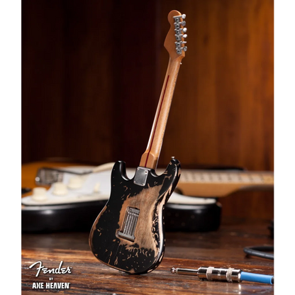 Mini Eric Clapton Blackie Strat with Axe Heaven stand