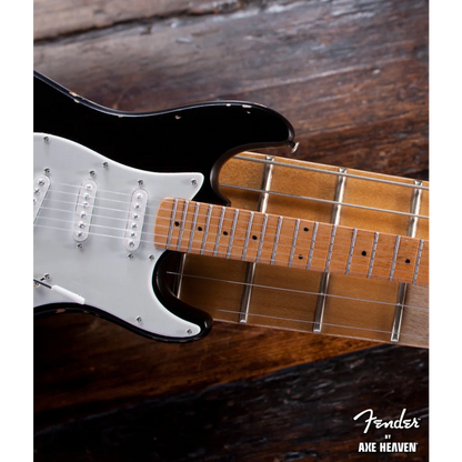 Eric Clapton Blackie mini Fender Stratocaster with Axe Heaven stand