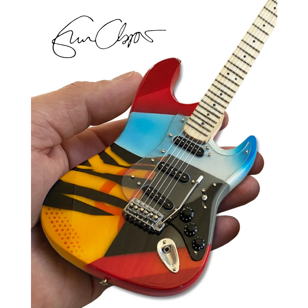 Eric Clapton Mini Guitar Collectible by Axe Heaven | Mini Guitar Replica Collectible | vintageantiquesgifts.com