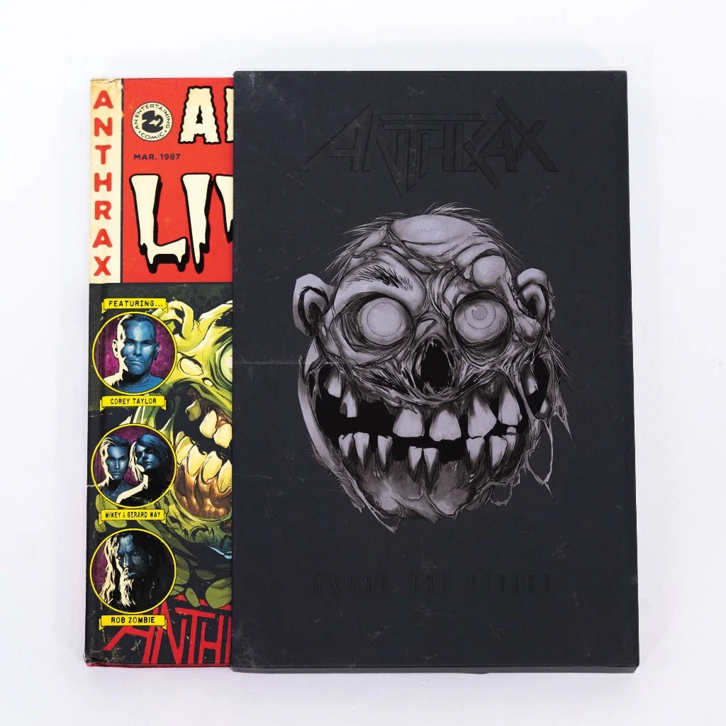 Eric Powell Anthrax skull graphic novel hardcover cover