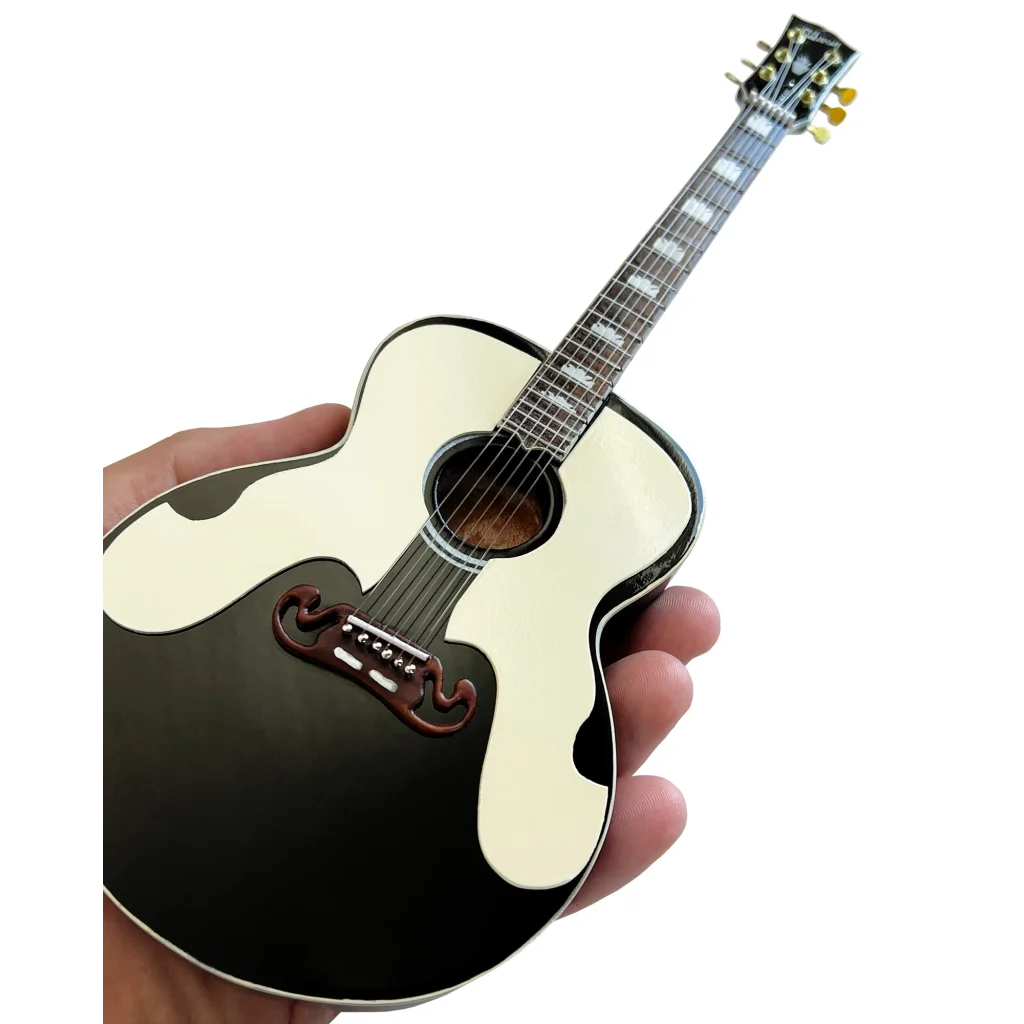 Everly Brothers officially licensed mini acoustic guitar by Axe Heaven with black and white tortoiseshell pickguard