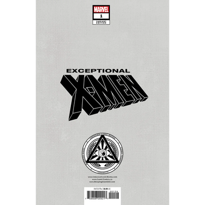 Comic book cover of Exceptional X-Men #1 Variant by Kaare Andrews from Unknown Comics