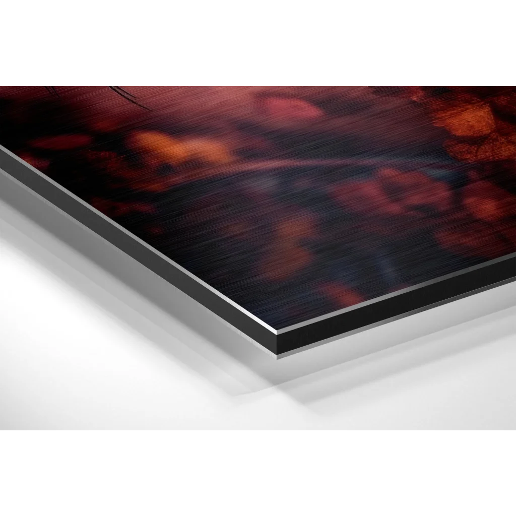 The Eye Brushed Aluminum Dibond Wall Art