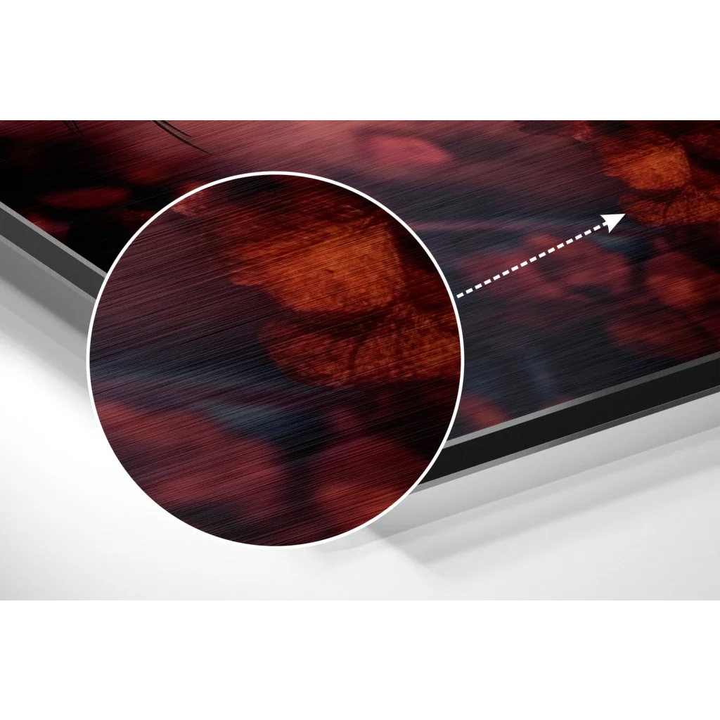 The Eye Brushed Aluminum Dibond Wall Art