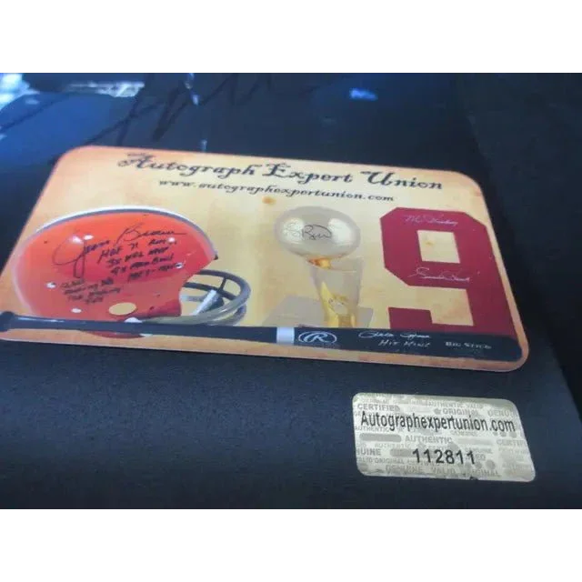 Autographed sports memorabilia display of Faith Hill Tim McGraw signed 8x10 photo EUA