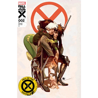 Harvey Exclusive Ben Harvey Exclusive comic with Rogue and Gambit characters