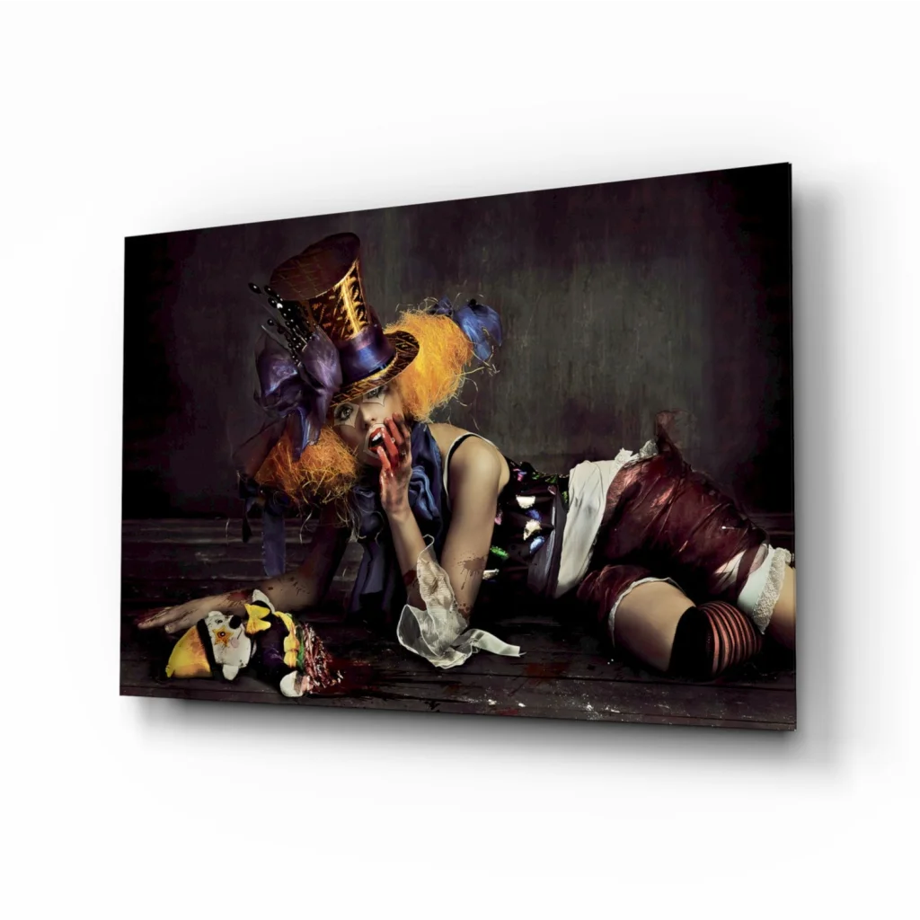 Surreal Top Hat Portrait Canvas Wall Art Print | Insigneart USA | vintageantiquesgifts.com