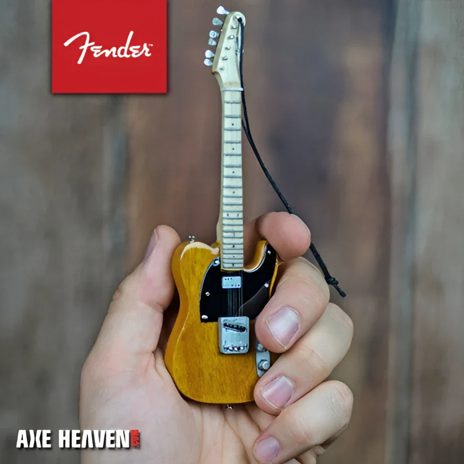 Fender 50s Blonde Axe Heaven® holiday ornament Telecaster guitar
