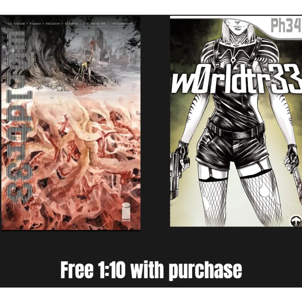 Two horror comic books by Fernando Blanco from the Unleash Dark FBI Nightmares series