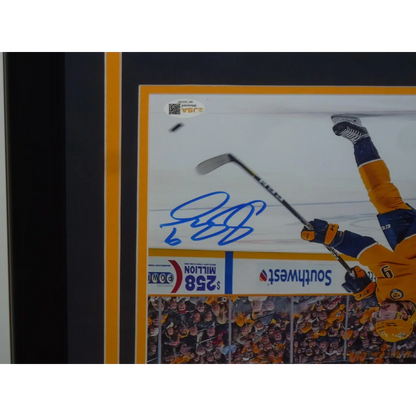 Filip Forsberg autographed Nashville Predators deluxe framed 8x10 photo