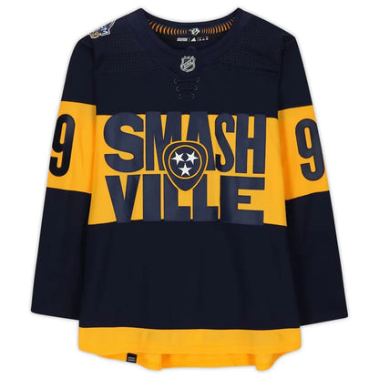 Filip Forsberg autographed Nashville Predators Smashville jersey #9