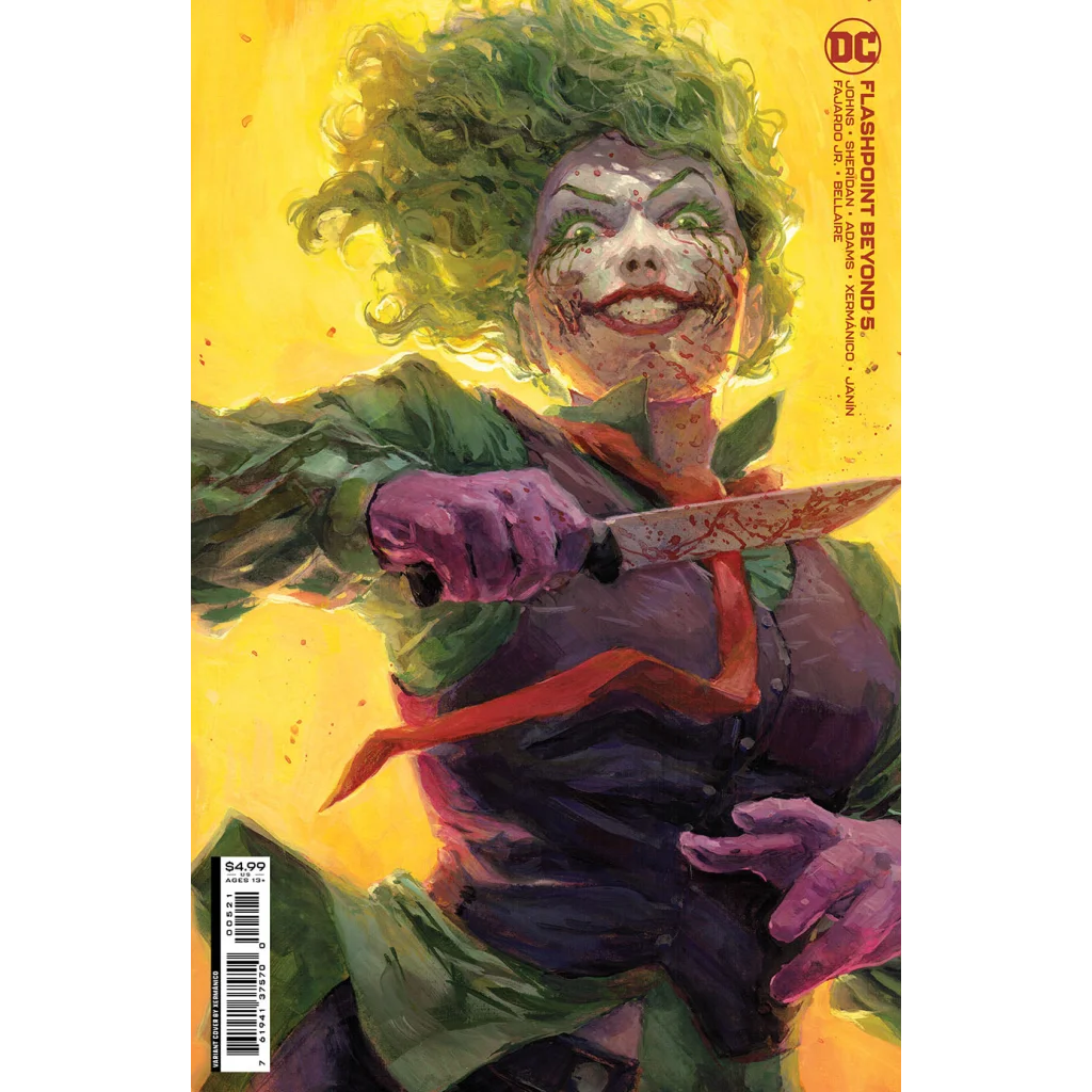 Flashpoint Beyond #5 (of 6) CVR B Xermanico Card Stock Var | Unknown Comics Exclusive | vintageantiquesgifts.com