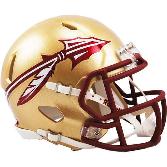 Florida State Seminoles Riddell Speed Mini Helmet in Gold | Creative Sports | vintageantiquesgifts.com