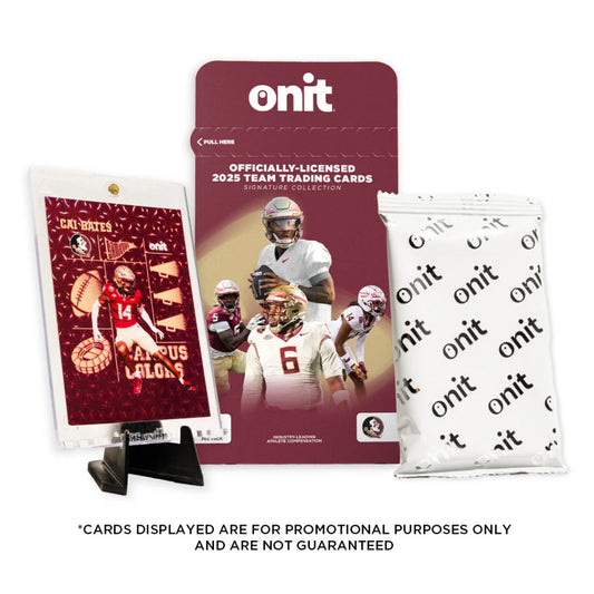 Florida State trading cards single pack with 10 cards by Onit