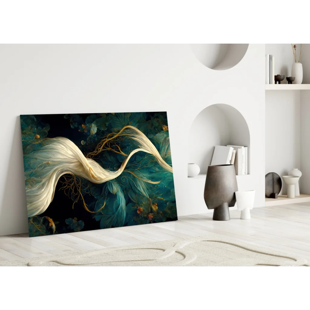 Stunning Glass Wall Art for Your Modern Space | Modern Wall Art Decor | vintageantiquesgifts.com