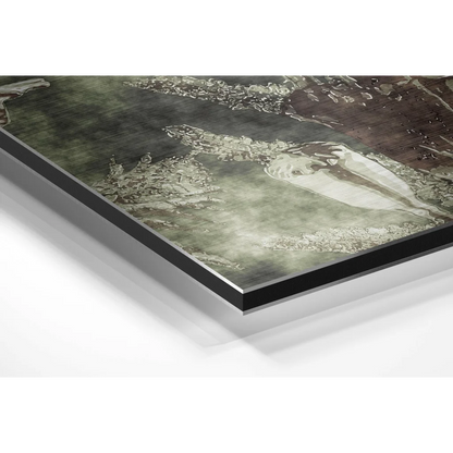 Premium Brushed Aluminium Dibond Wall Art Prints | Glass Wall Art Print | vintageantiquesgifts.com