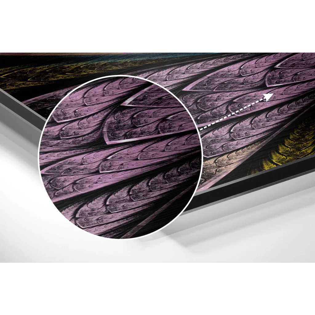 Flower Brushed Aluminium Dibond Wall Art