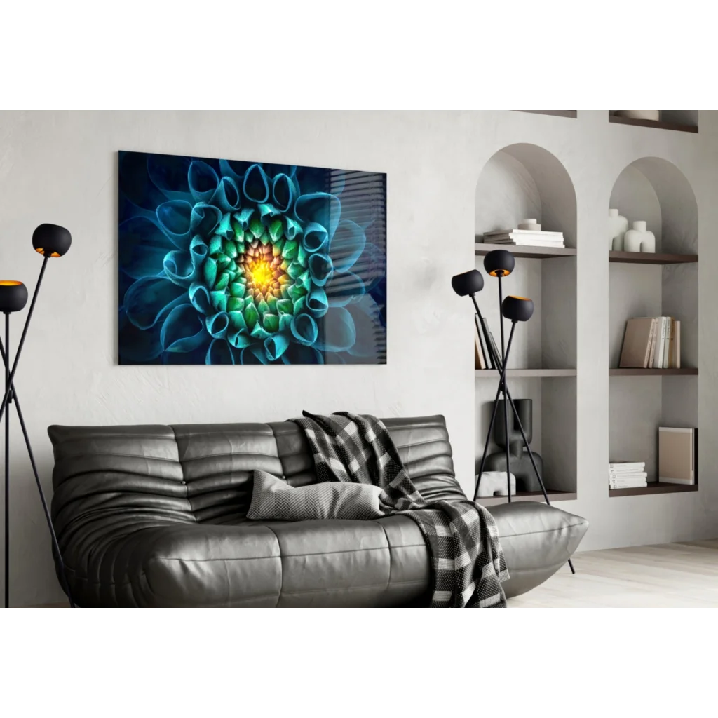 Stunning Glass Wall Art That Transforms Any Room | Contemporary Home Wall Art | vintageantiquesgifts.com