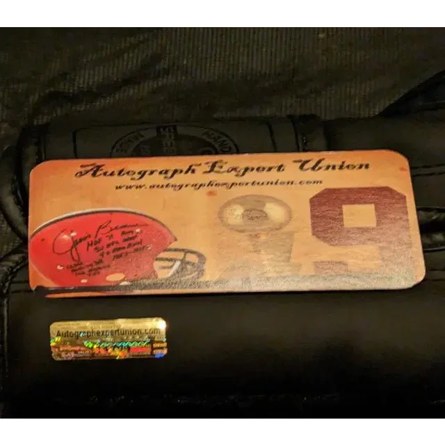 Floyd Mayweather auto signed boxing glove with authentication card and hologram