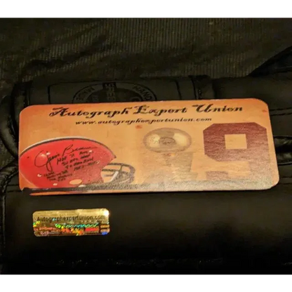 Floyd Mayweather auto signed boxing glove with authentication card and hologram