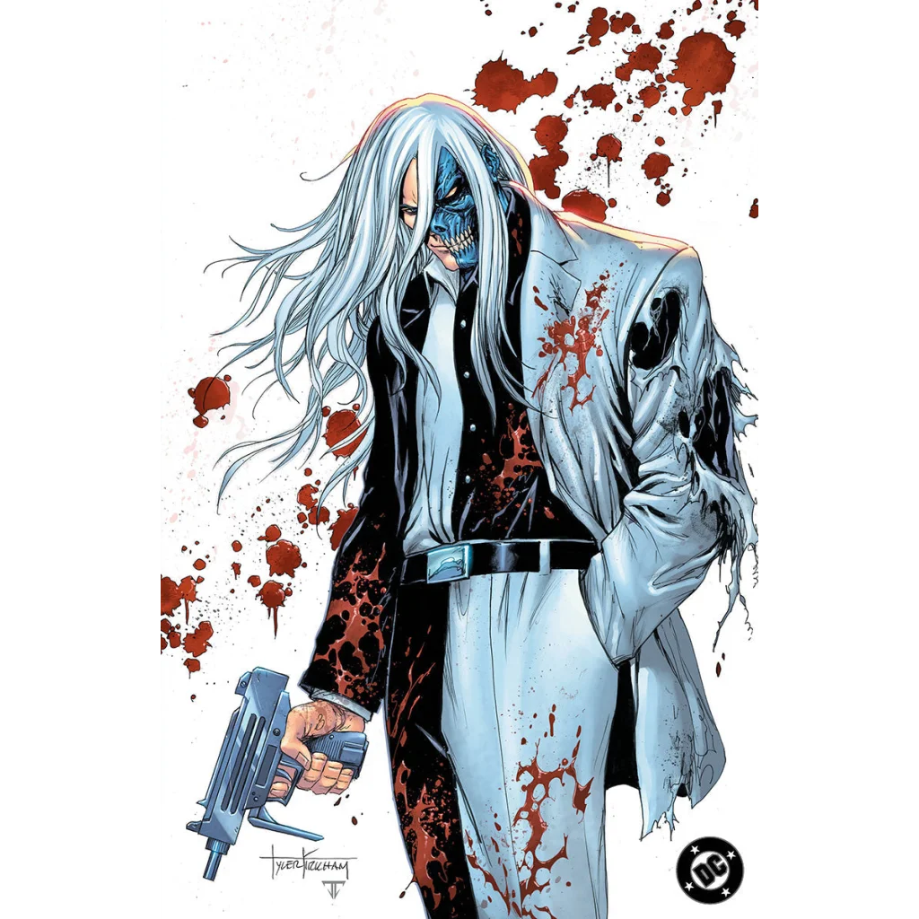 Absolute Batman #21 Tyler Kirkham Foil Exclusive Battle Damaged Two-Face Virgin Var | Collectible US Comic Book Variant | vintageantiquesgifts.com