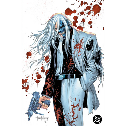 Absolute Batman #21 Tyler Kirkham Foil Exclusive Battle Damaged Two-Face Virgin Var | Collectible US Comic Book Variant | vintageantiquesgifts.com