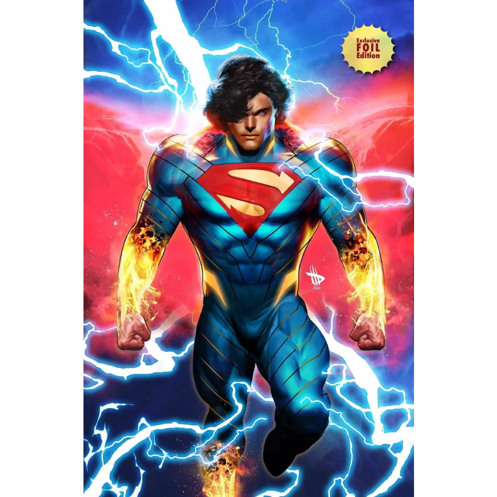 Absolute Superman #18 Dave Wilkins exclusive virgin foil variant cover