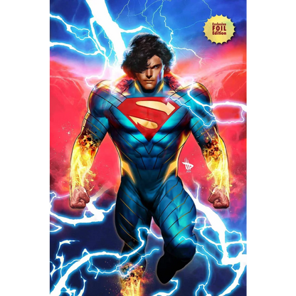 Absolute Superman #18 Dave Wilkins exclusive virgin foil variant cover