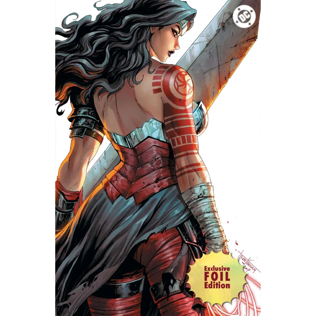 Absolute Wonder Woman #17 Tyler Kirkham Foil Exclusive Virgin Var | Unknown Comics Exclusive | vintageantiquesgifts.com