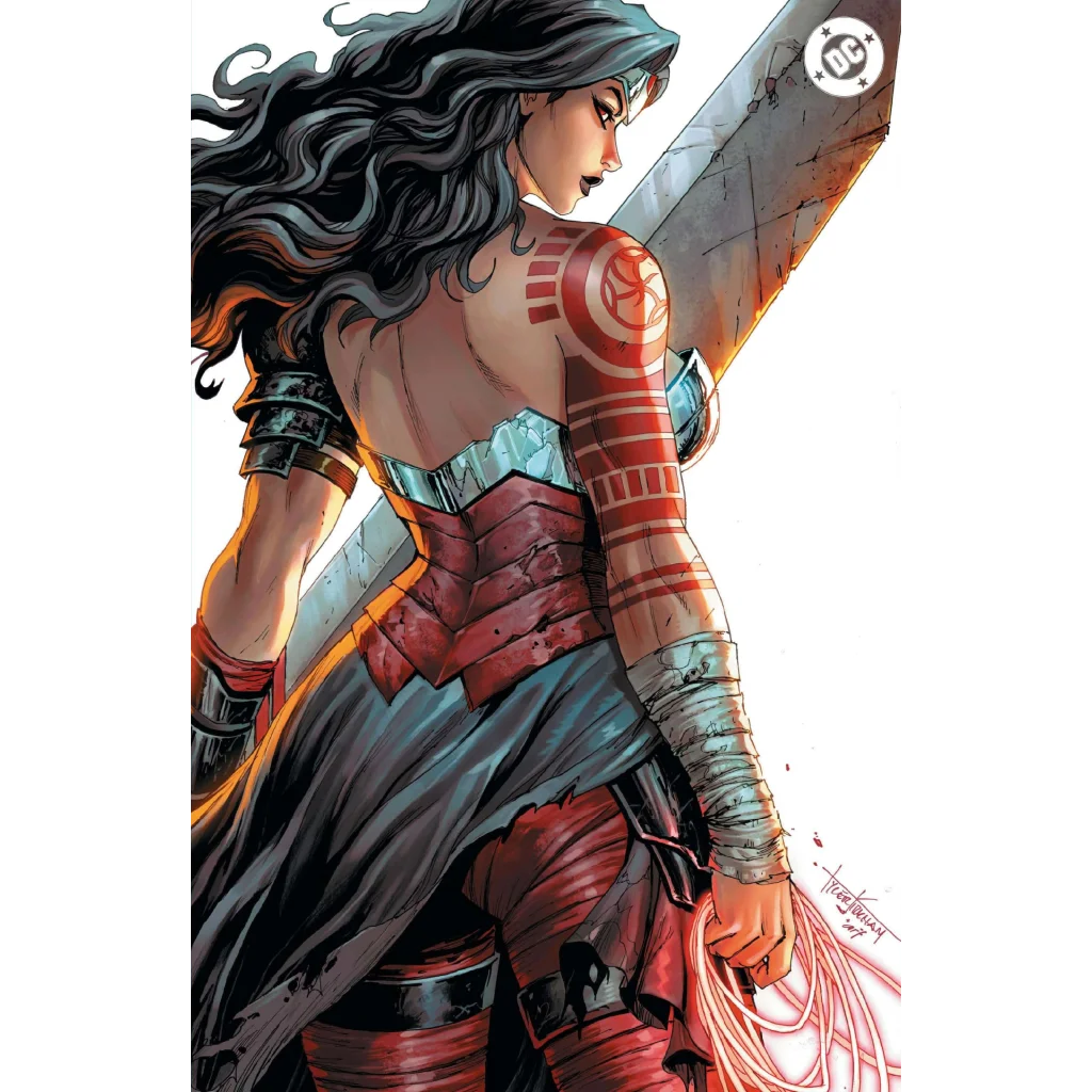 Absolute Wonder Woman #17 Tyler Kirkham Foil Exclusive Virgin Var | Collectible US Comic Book Variant | vintageantiquesgifts.com