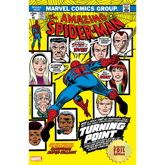 [Foil] Amazing Spider-Man #121 Facsimile Edition Unknown Comics John Romita Exclusive Var (06/14/2023)