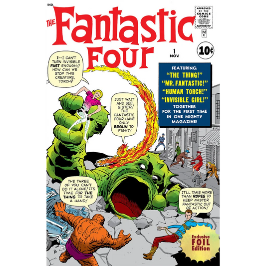 [FOIL] Fantastic Four #1 Facsimile Edition Foil Variant [New Printing] Cb  (01/08/2025)