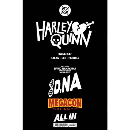 [FOIL] Harley Quinn #47 David Nakayama Exclusive Var PREMIUM HOWDY [BLACK] (02/19/2025)