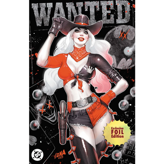 [FOIL] Harley Quinn #47 David Nakayama Exclusive Var PREMIUM HOWDY [BLACK] (02/19/2025)