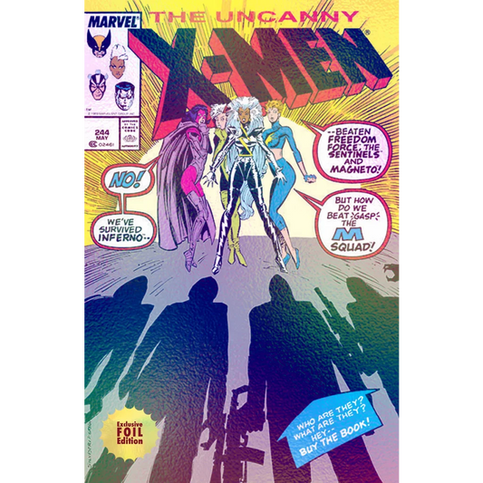 [Foil] Uncanny X-Men #244 Facsimile Unknown Comics Marc Silvestri Exclusive Var (10/02/2024)